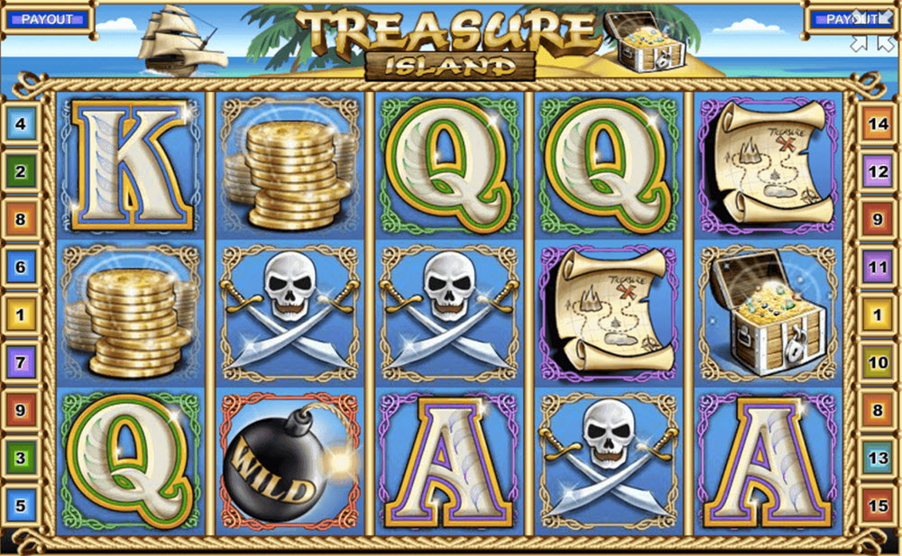 treasure island slot